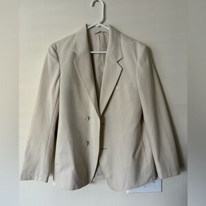 Uniqlo U Oversized Blazer - Cream